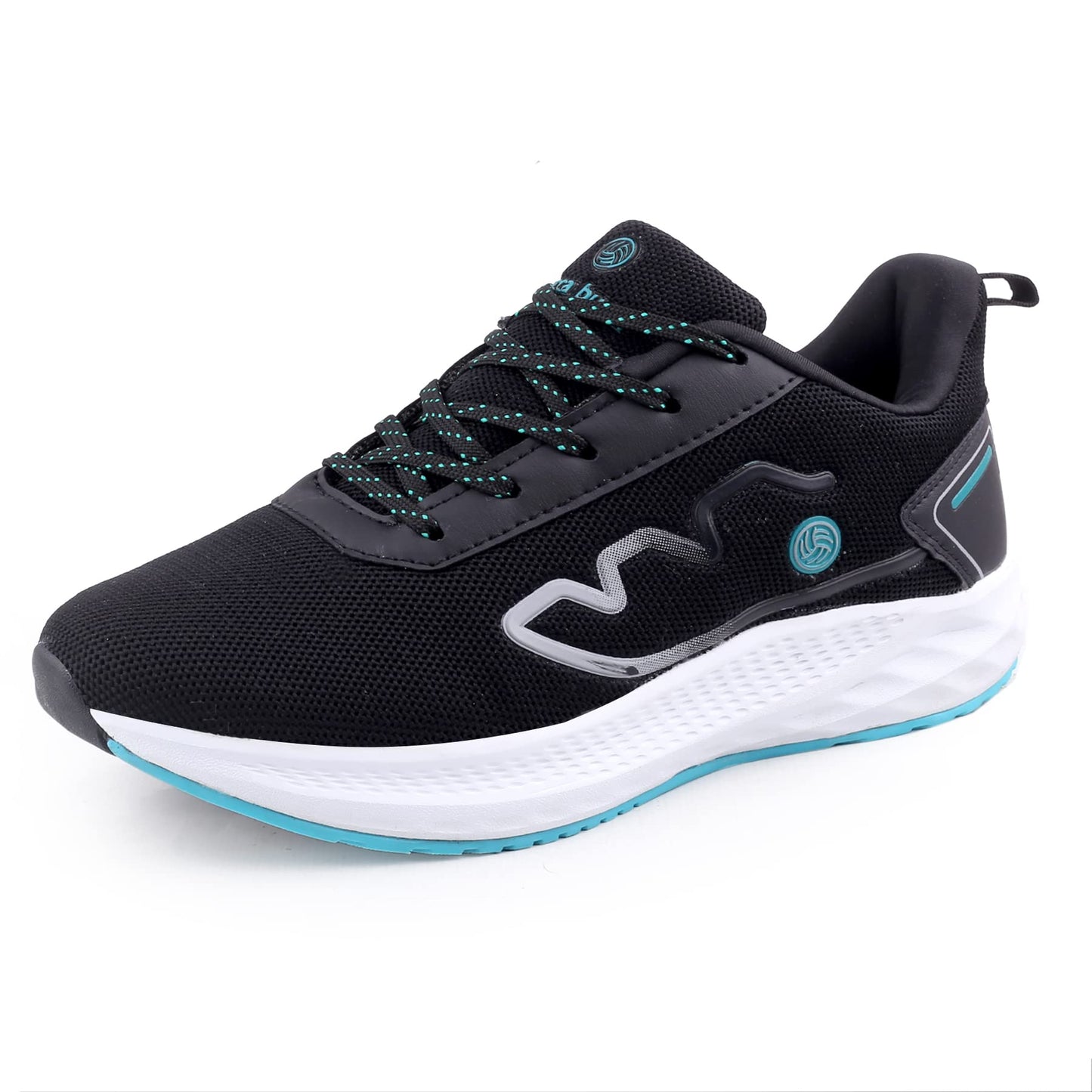 Bacca Bucci® Essential Your Everyday All Purpose Walking Running Casual Shoes for Men -Blue, Size UK6