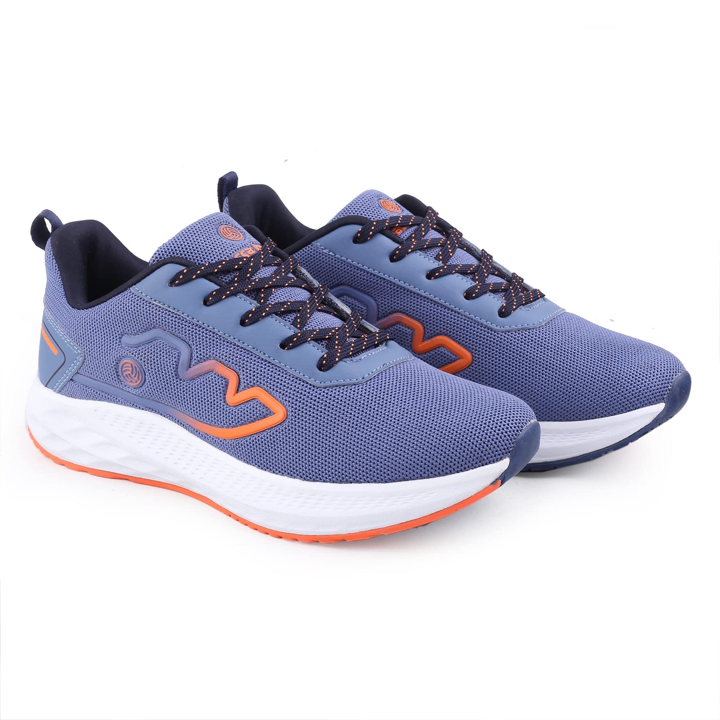 Bacca Bucci® Essential Your Everyday All Purpose Walking Running Casual Shoes for Men -Blue, Size UK6
