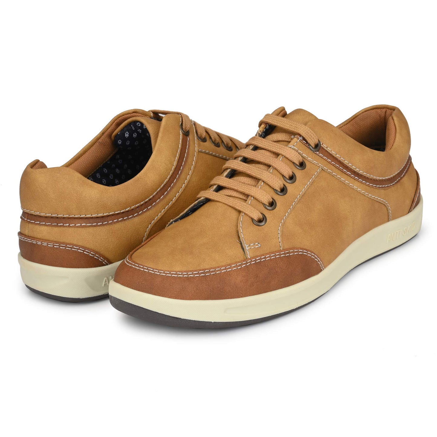Centrino Men's Chicku Brown Sneaker, 11 UK (3322-22)