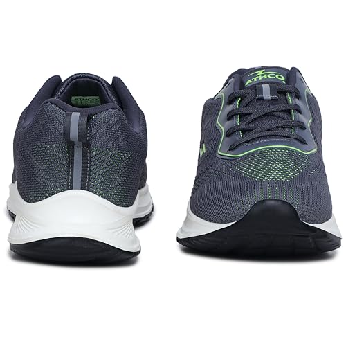ATHCO Men's Akron Teal Blue Running Shoes_10 UK (ATHST-15)