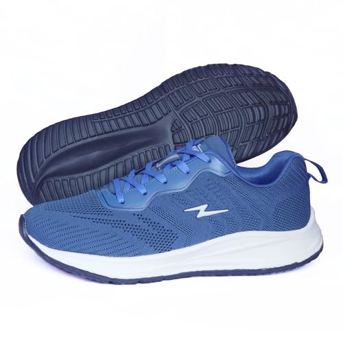 ATHCO Men's Akron Teal Blue Running Shoes_10 UK (ATHST-15)