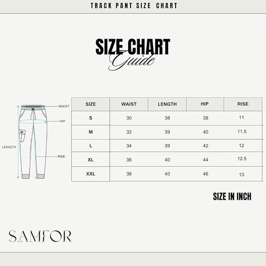 Samfor Track Pants for Men || Men Track Pants || Men Stylish Track Pant || Cargo Track Pant for Men || Track Pant with Multiple Pockets