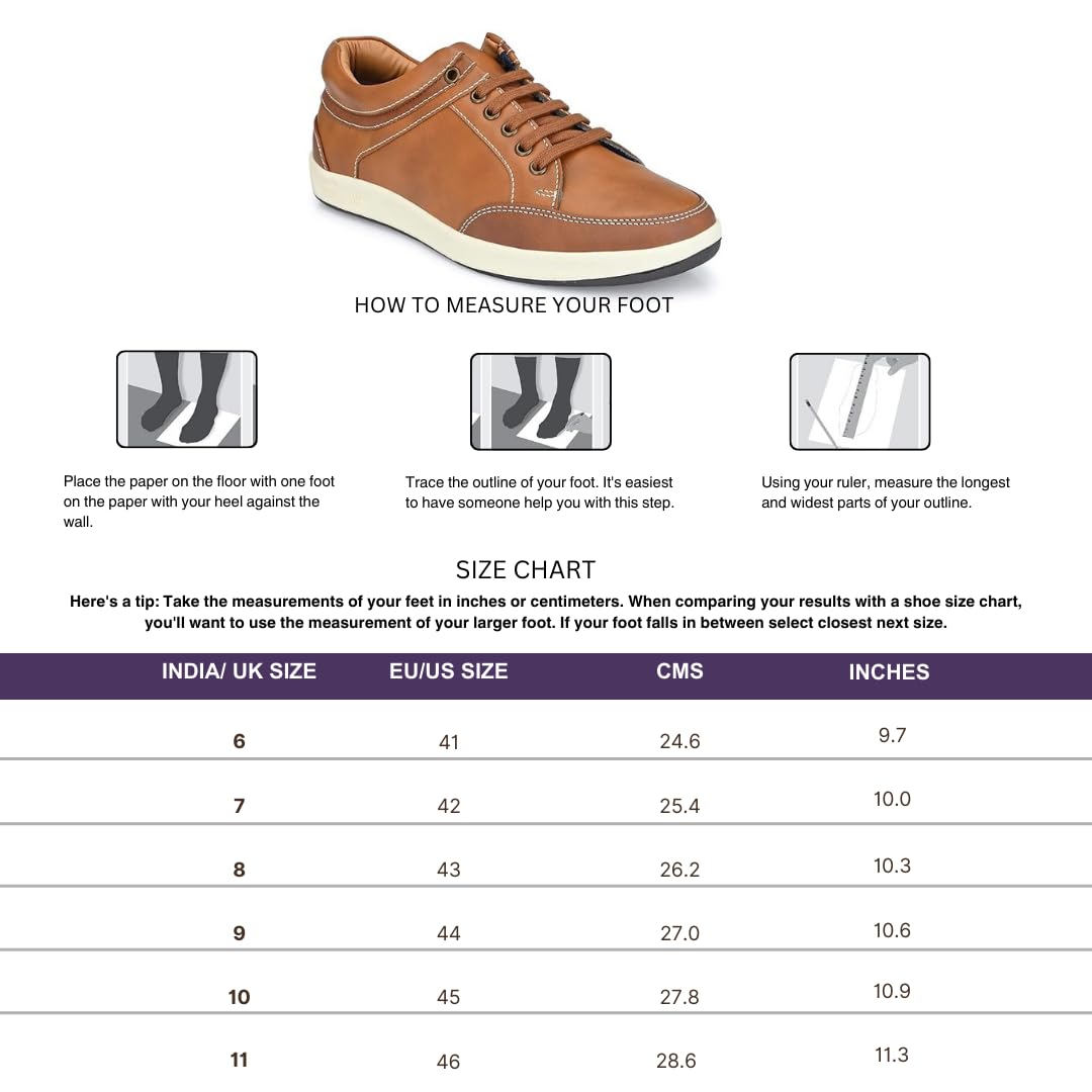 Centrino Men's Chicku Brown Sneaker, 11 UK (3322-22)