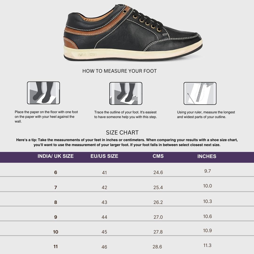 Centrino Men's Chicku Brown Sneaker, 11 UK (3322-22)
