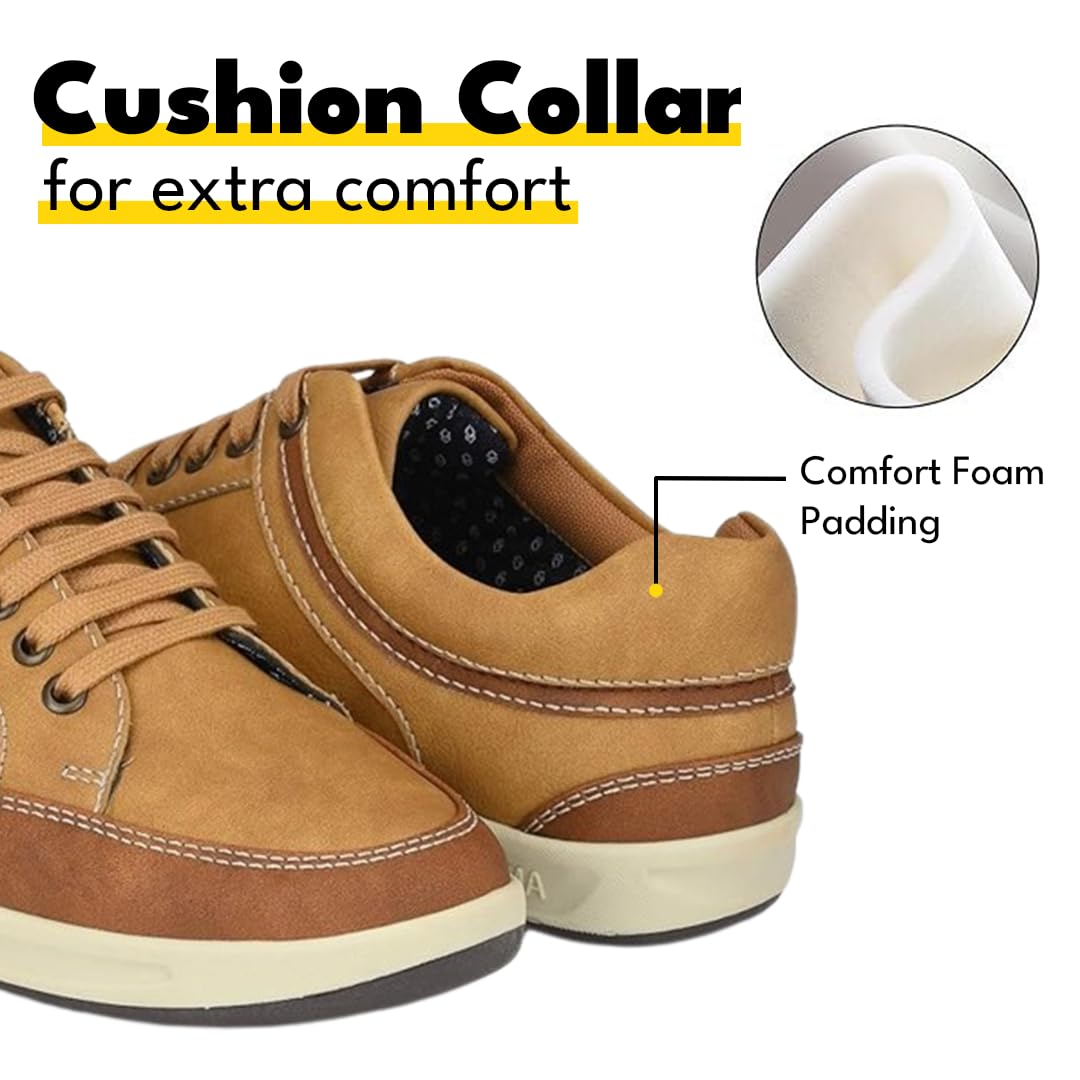 Centrino Men's Chicku Brown Sneaker, 11 UK (3322-22)