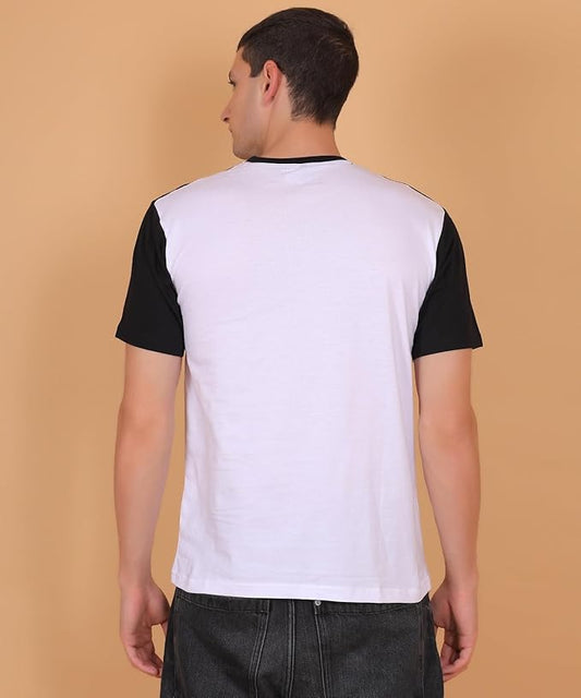 anax authentic Men's Western Printed Casual Cotton Round Neck Regular Fit Half Sleeve Breathable T-Shirt_207