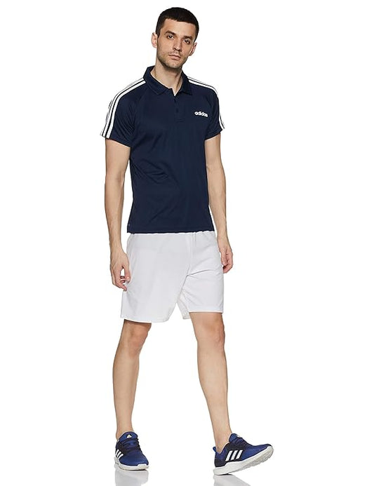 adidas Men's 100% Cotton Regular Fit Polo T-Shirt