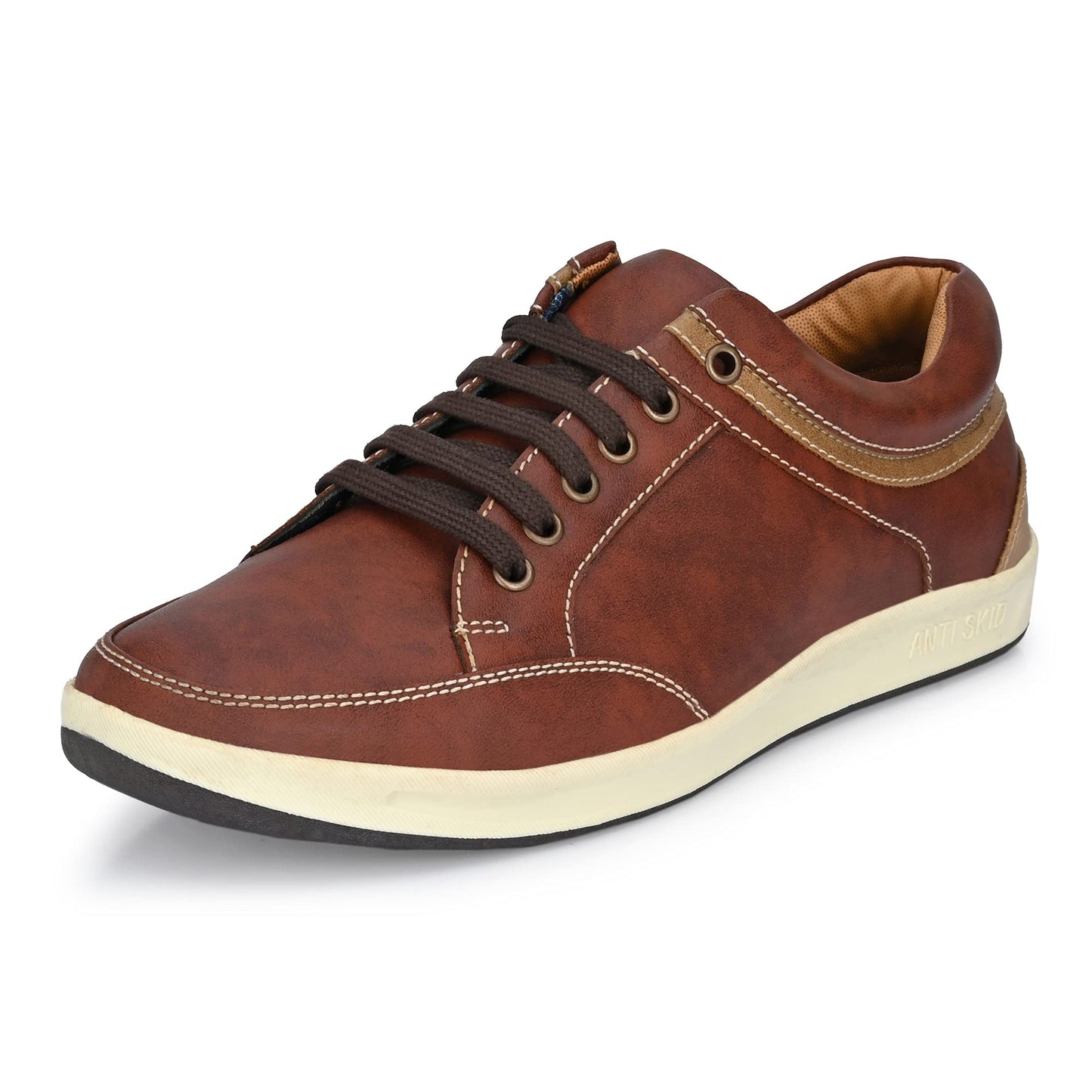 Centrino Men's Chicku Brown Sneaker, 11 UK (3322-22)
