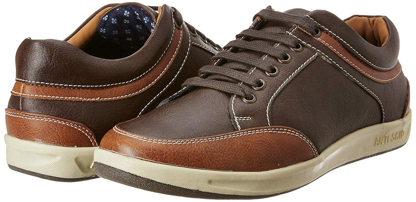 Centrino Men's Chicku Brown Sneaker, 11 UK (3322-22)
