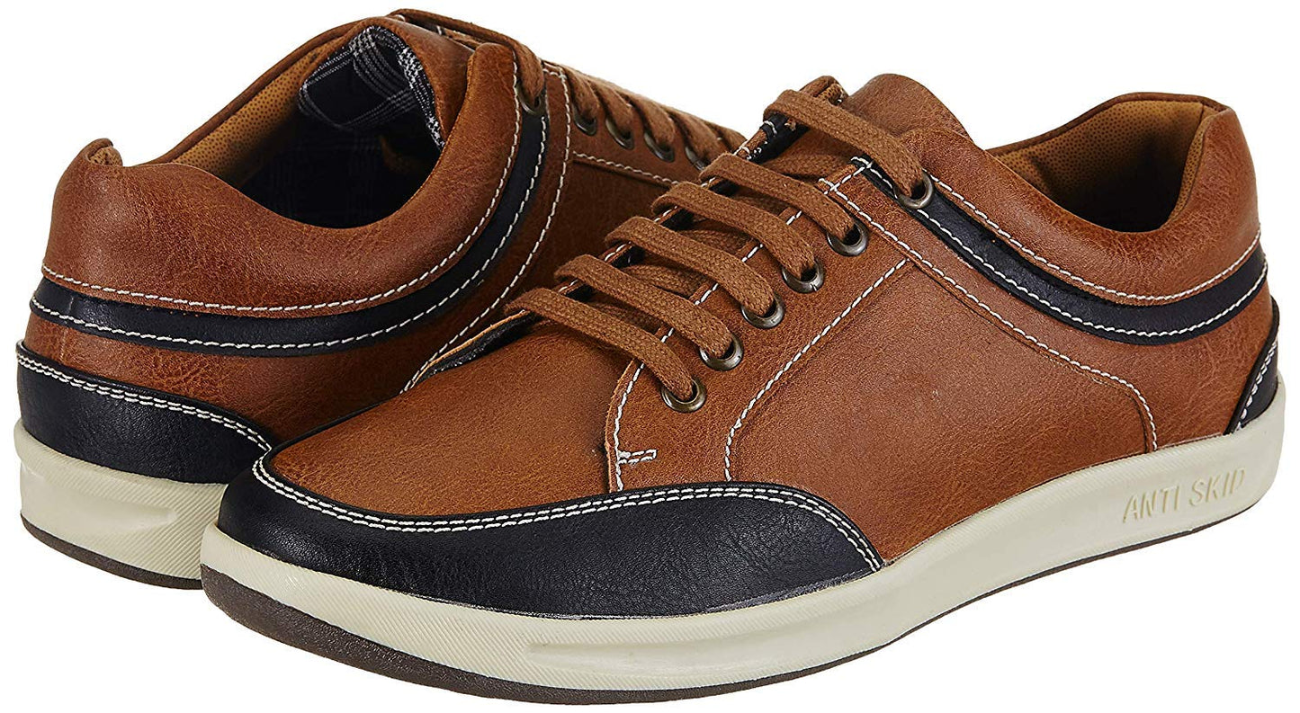 Centrino Men's Chicku Brown Sneaker, 11 UK (3322-22)
