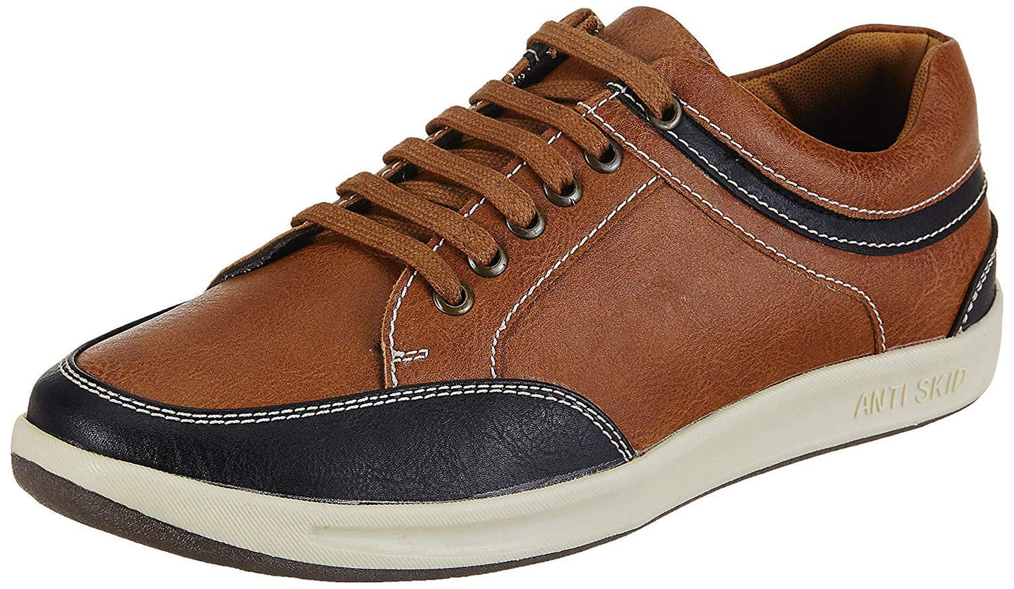 Centrino Men's Chicku Brown Sneaker, 11 UK (3322-22)